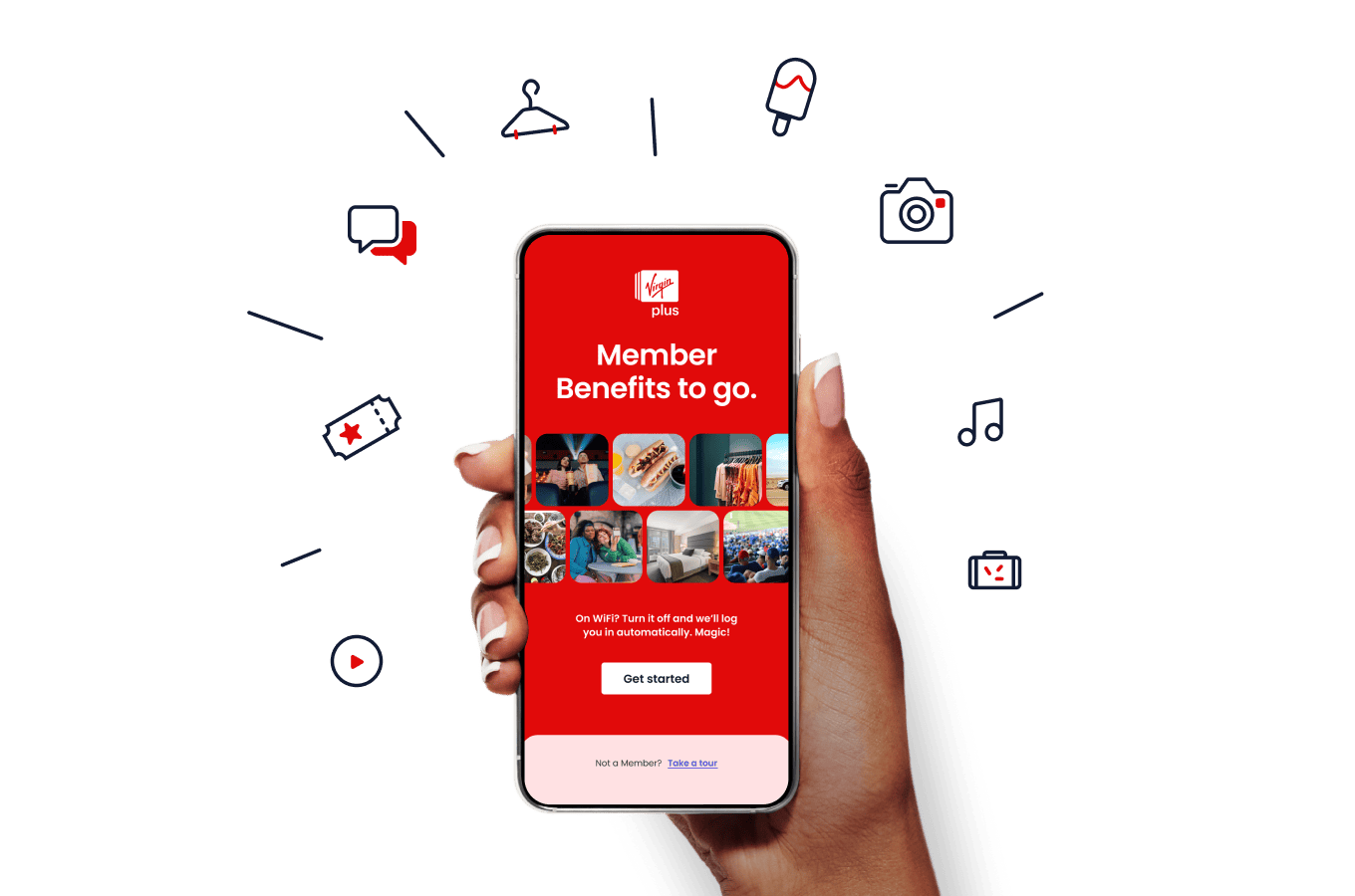 A quick and easy way to redeem Member Benefits.