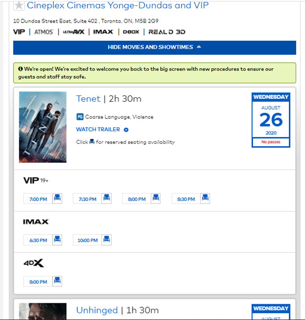 How to use your tixfortwo promo code at Cineplex Virgin Plus